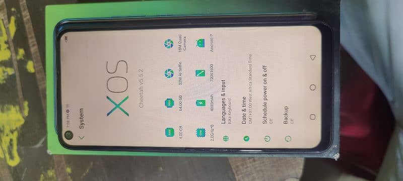 infinix s5 with box 4/64gb 2