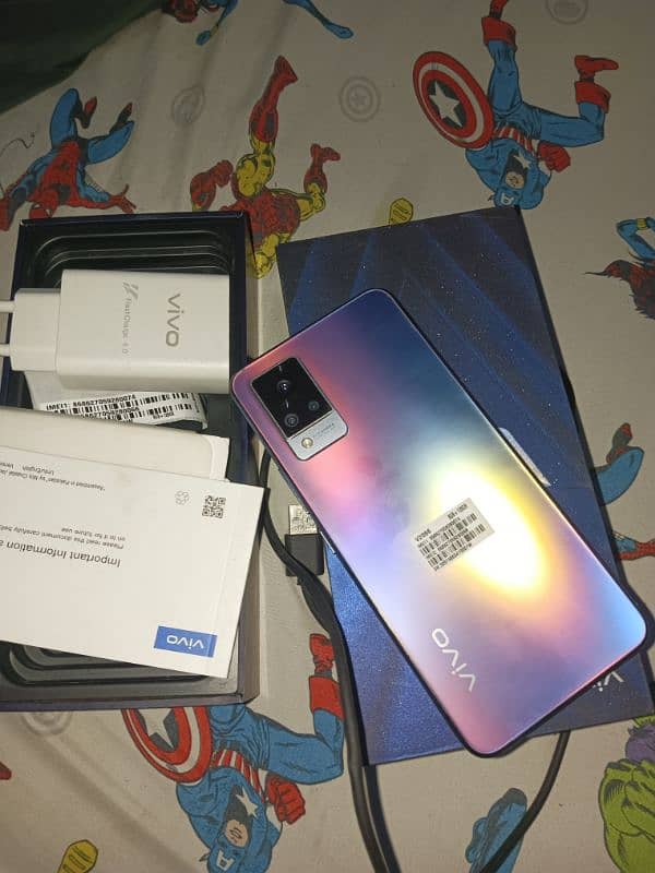 Vivo V21 . . . 8+5/128 Gb With Complete Saman 6