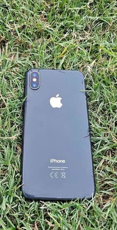 iphone x jv 256 GB battery health 89 only panel change ha baki ok ha