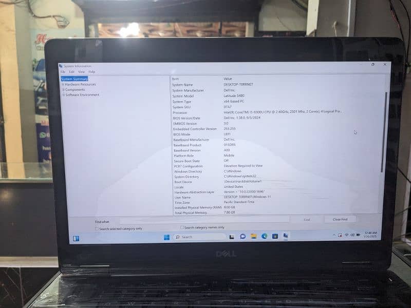 Dell latitude 5480 6