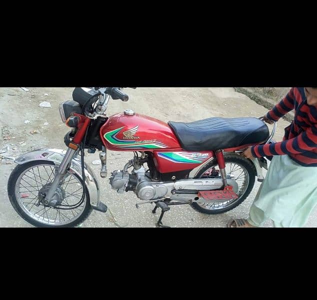 bht Acha motor cycle he 2