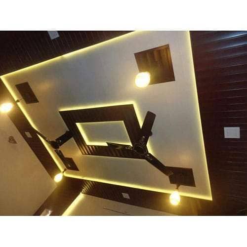 2x2 ceiling- false ceiling-gypsum ceiling-Ceiling light-roof ceiling 18