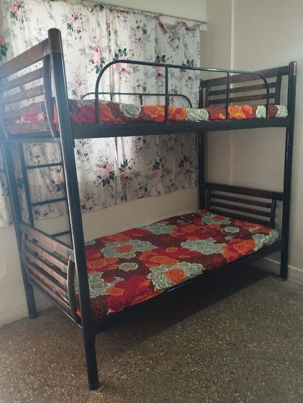 double bed in good condition along with matress 2