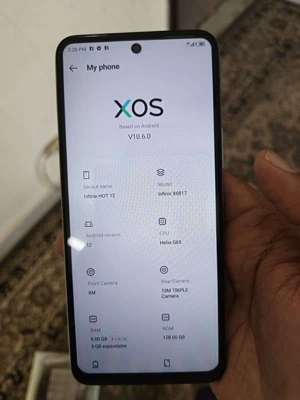 Infinix Hot 12 6gb 128gb 2