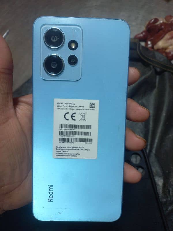 redmi note 12 for sale pta approved dual sim 0