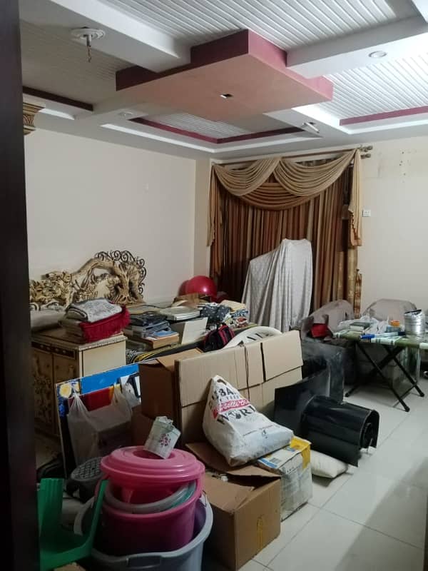 2 bed dd ground floor portion for rent in JOHAR 11