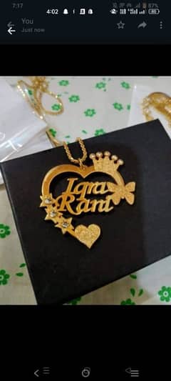 Name necklace