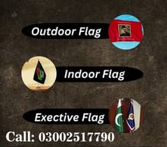 Indoor office flag & Pole ,Azad Kashmir Balochistan Sindh Punjab flags