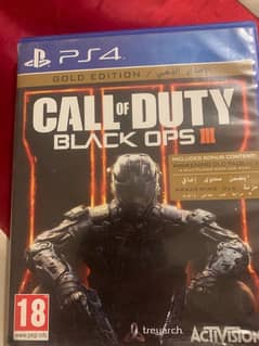 BLACK OPPS 3 PS4