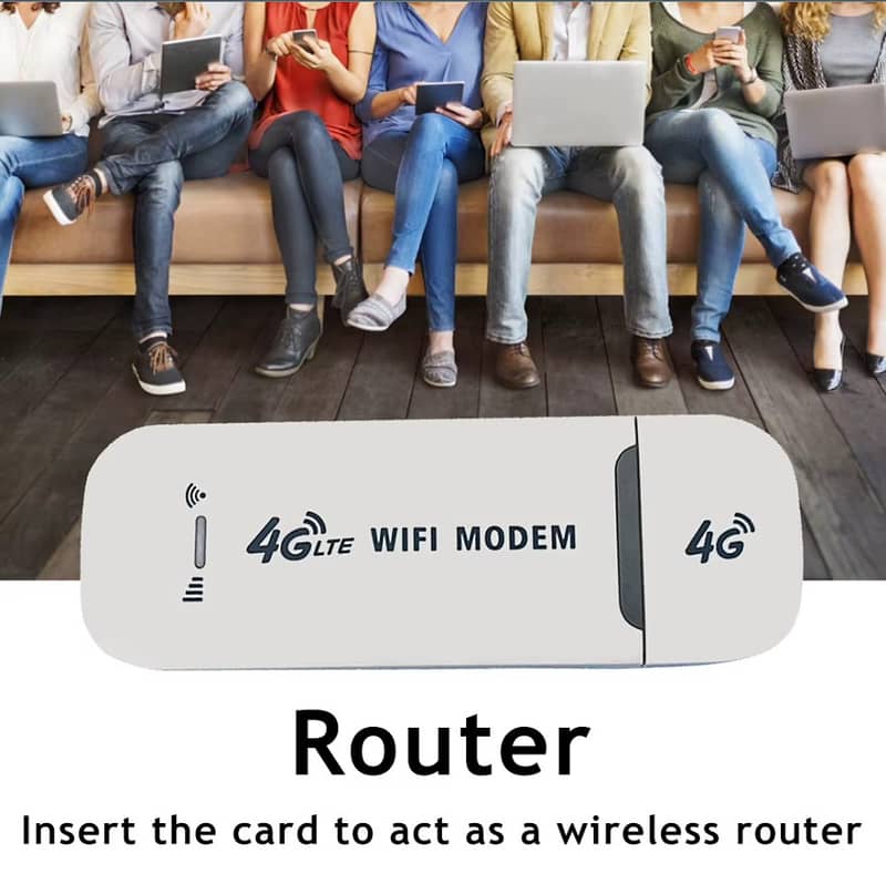 Wireless Wifi Mobile Hotspot 4G LTE Router  Wireless Modem SIM slot 9