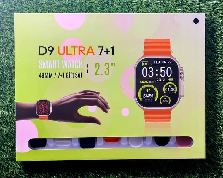 D9 ultra smart watch 7 in 1 0