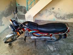 United 70cc motorcycle in good condition.