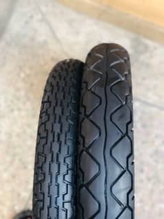 Yamaha YBR 125Z-DX 2021 tyres for sale.