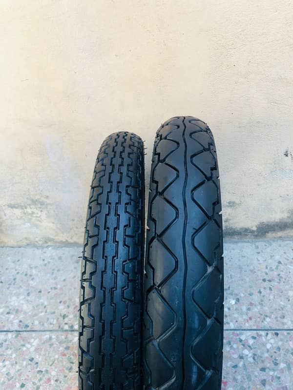 Yamaha YBR 125Z-DX 2021 tyres for sale. 1