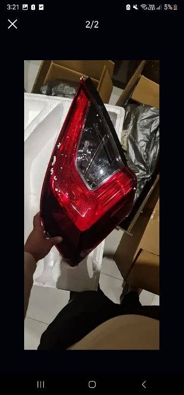 civic back lights 2021 model 1