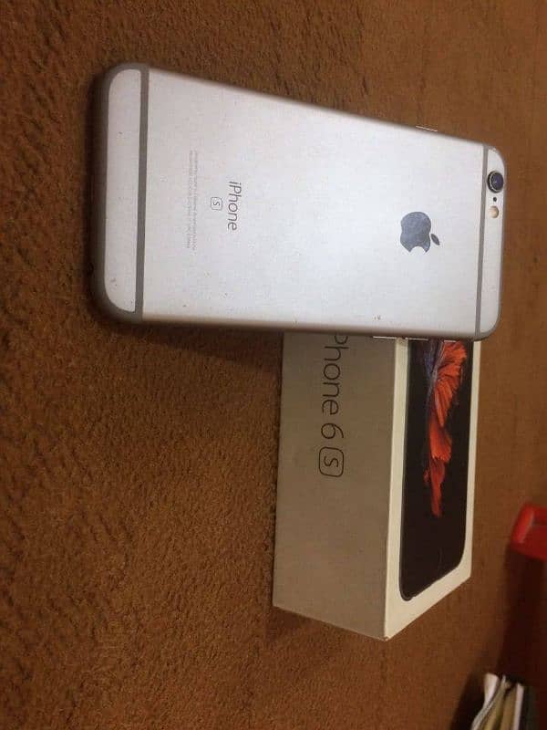 Iphone 6s 64GB PTA APPROVED with BOX 0