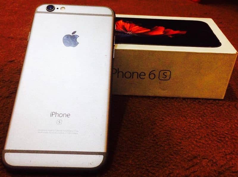 Iphone 6s 64GB PTA APPROVED with BOX 1