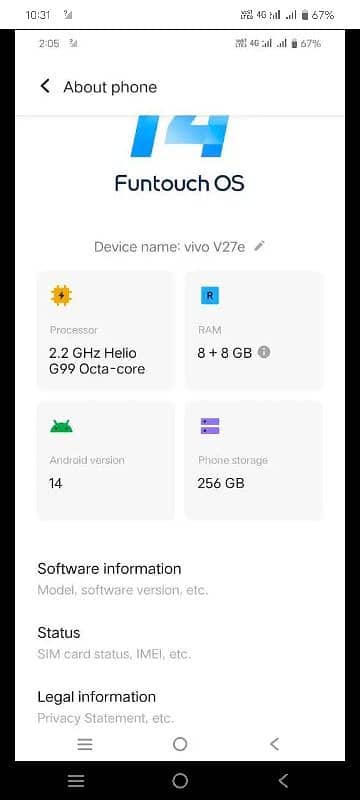 vivo v27e 0