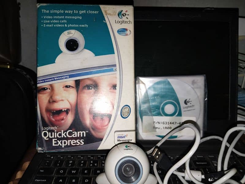 Logitech QuickCam web camera 1