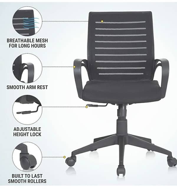 Office Chairs Computer Chairs with Adjustible Height 1