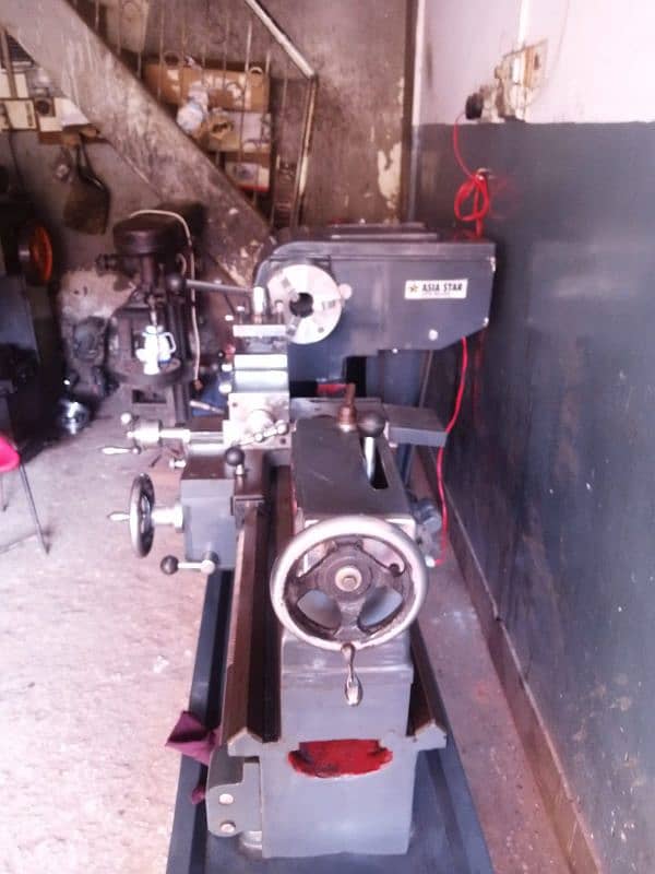 Lathe machine 6