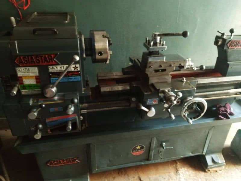 Lathe machine 9