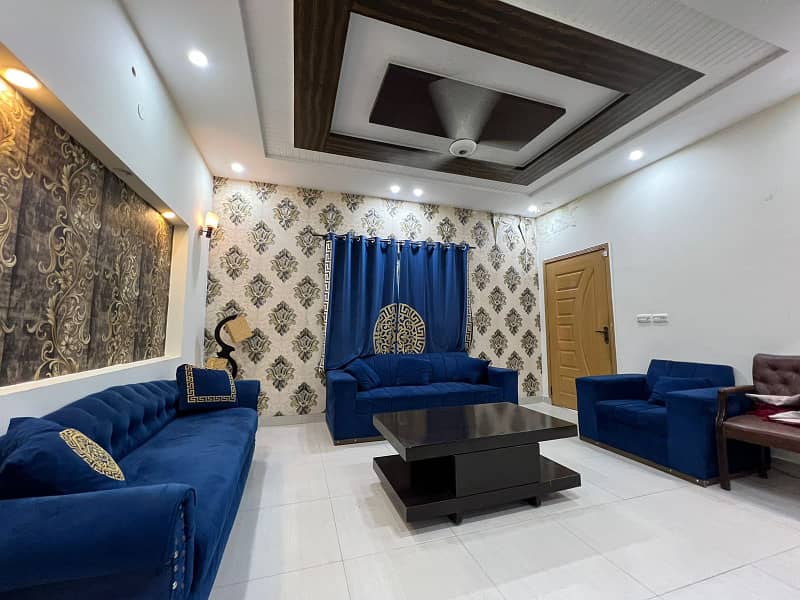 Ten Marla Furnished House in Bahria Town Lahore 1