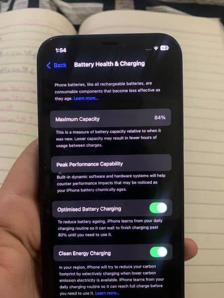 iphone 12 jv 256gb 84Battery health 5