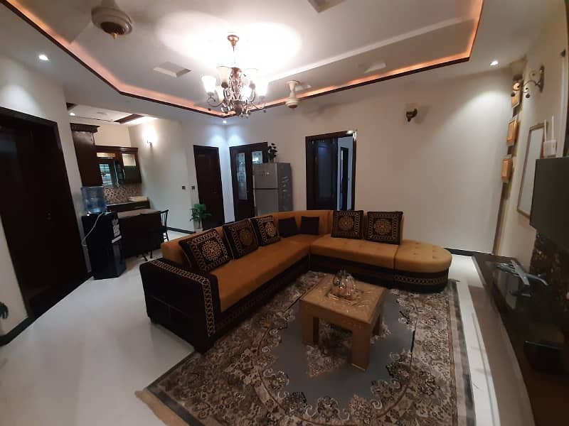 Ten Marla Furnished Upper Portion in bahria town lahore 0