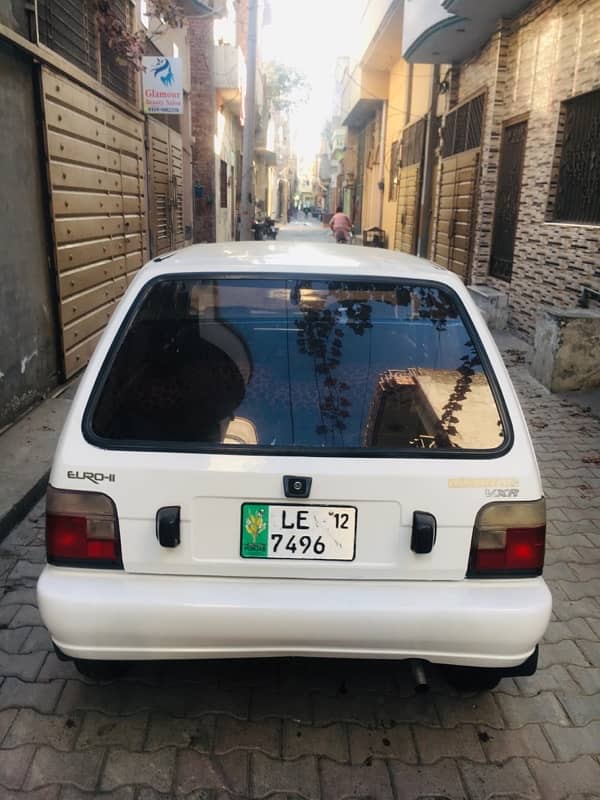 Suzuki Mehran VXR 2012 GOOD CONDITION URGENT SALE PLEASE ONLY CALL 0