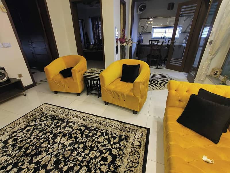 Furnished Ten Marla Upper Portion For Rent in Bahria Town Lahore 1