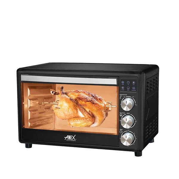 AG-3075 Deluxe Oven Toaster   sirf ek bar use kia hay 2din Huey Lia 1