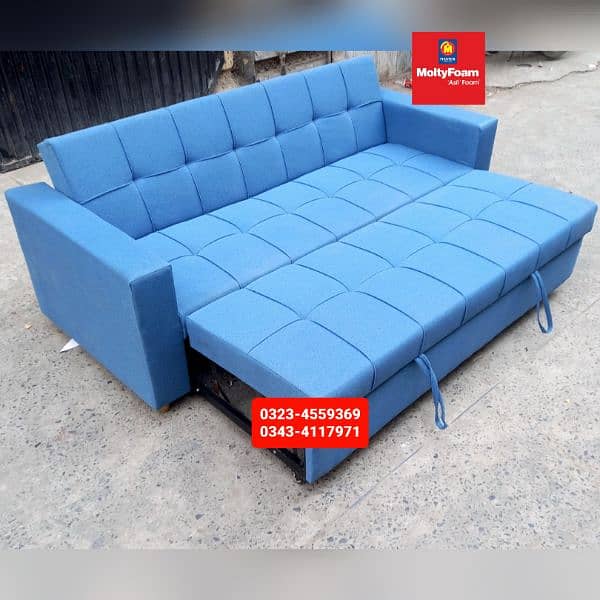 Sofa cum bed Molty double bed folding bed / dining table / sofacumbed 10