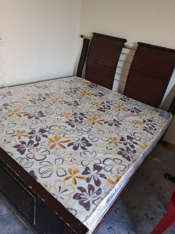 Medicated firm double bed mattress 2