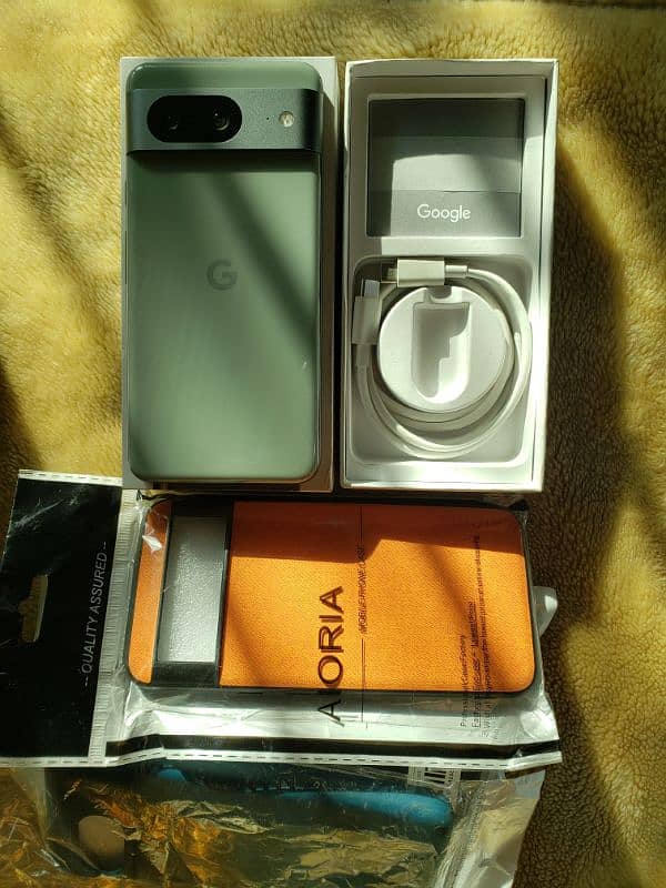 pixel 8 256gb with box official pta approved 1