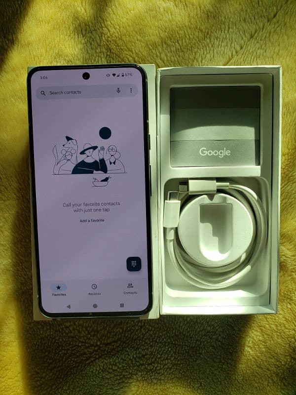 pixel 8 256gb with box official pta approved 2