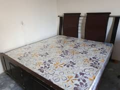 Medicated double bed mattress