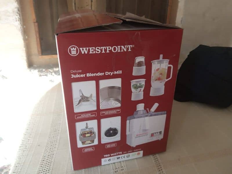 juicer blender of Weston point 4in1 with 1year of warranty 9