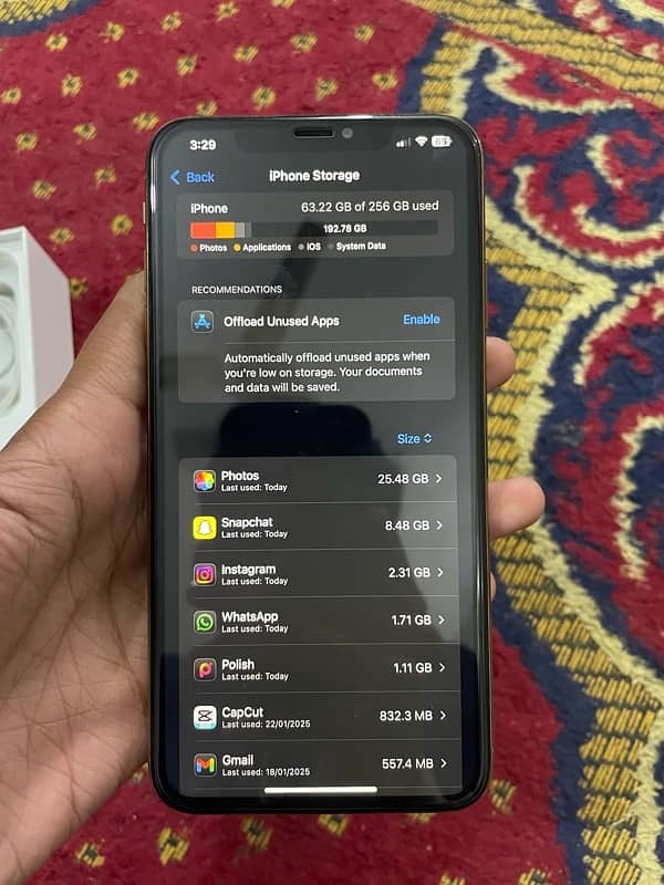 Iphone Xs Max 256Gb Non PTA 12