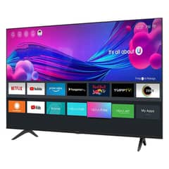 55 inch lED TVS Smart New Box Pack 1 year warranty