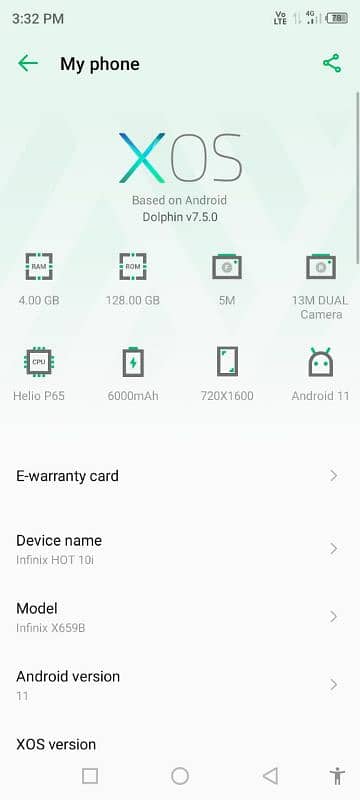 urgent sale infinix hot 10i 8