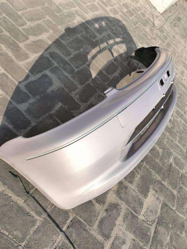 vitz front bumper 99 to 2004 model 2