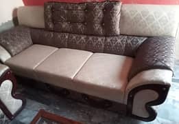 06 Seater SOFA Sets With Table With 03 Extra Chairs