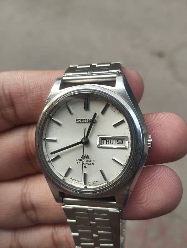 Seiko Lordmatic Vintage / Seiko Watch / Original Seiko Watch 3