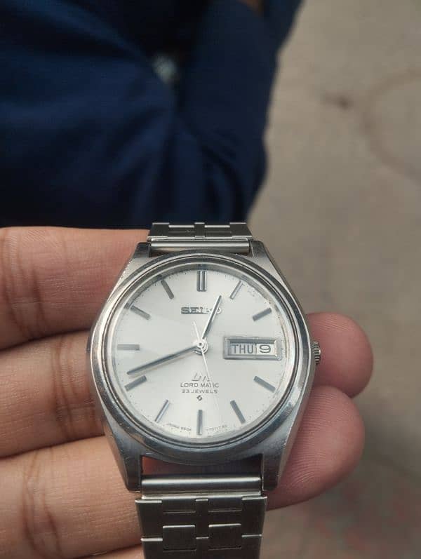 Seiko Lordmatic Vintage / Seiko Watch / Original Seiko Watch 5