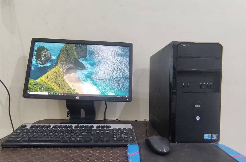 Dell i7 Second Generation Gaming PC With Monitor Hp 23 Inch 0