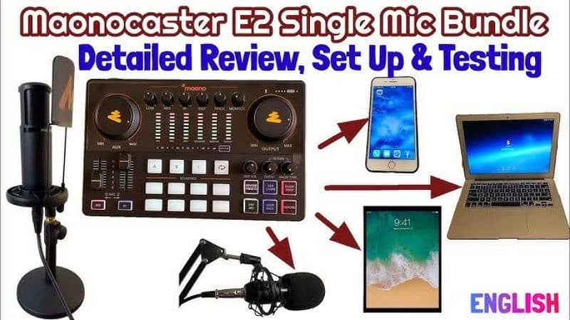 Maono Caster E2  | Audio interface 2