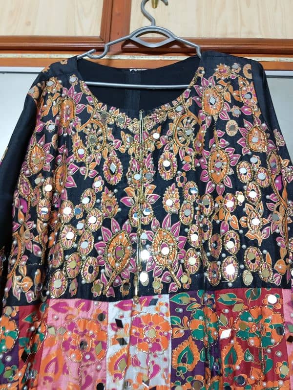 Formal frok with mirror and block print ( Urgent Sale) 1