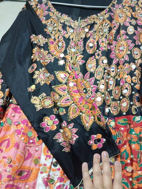 Formal frok with mirror and block print ( Urgent Sale) 4