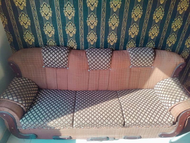 5 Seater Sofa + Sofa cum Bed 2